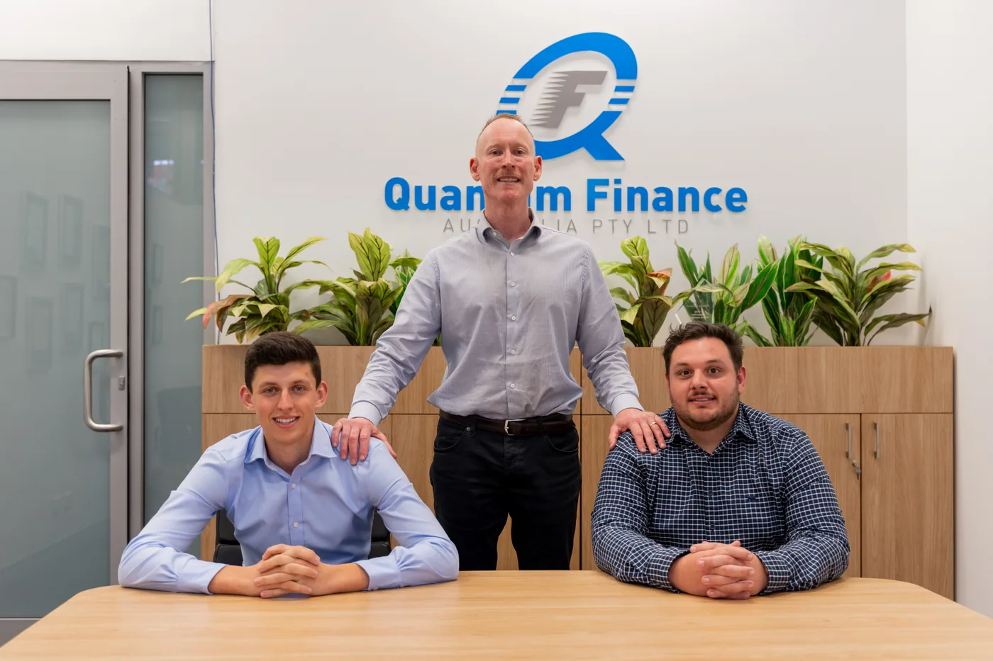 The Quantum Finance broking team at their West Leederville office in Perth