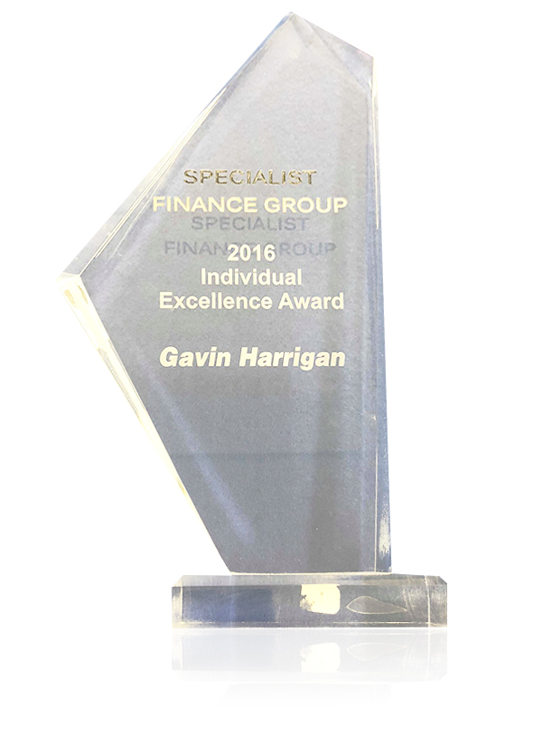 Specialist finance group individual excellence award