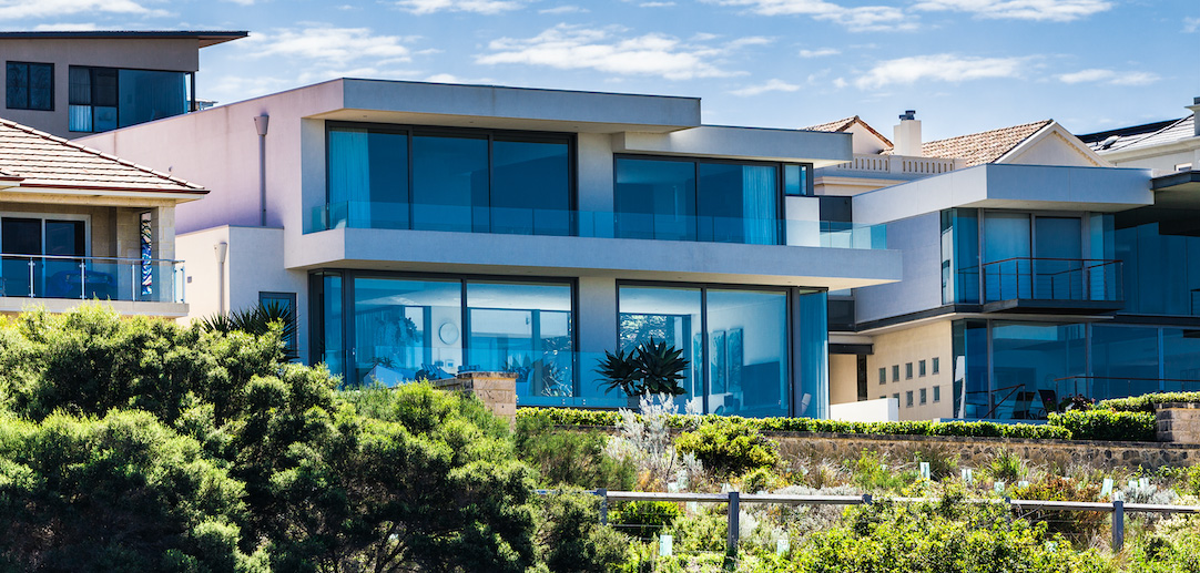 A new Perth home near the water on the West Australian coastline.