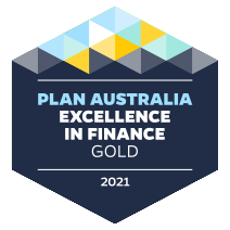 The Plan Australia Excellence in Finance Award for 2021